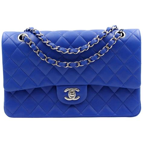 royal blue chanel bag - chanel blue flap bag.